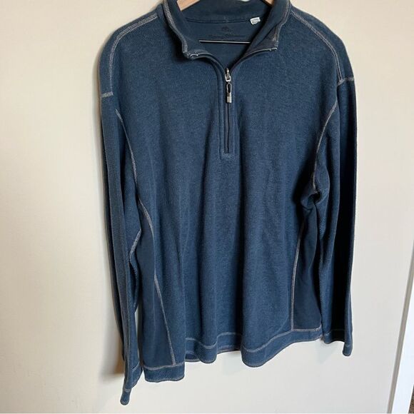 Tommy Bahamas Men’s 1/4 Zip - Picture 2 of 9